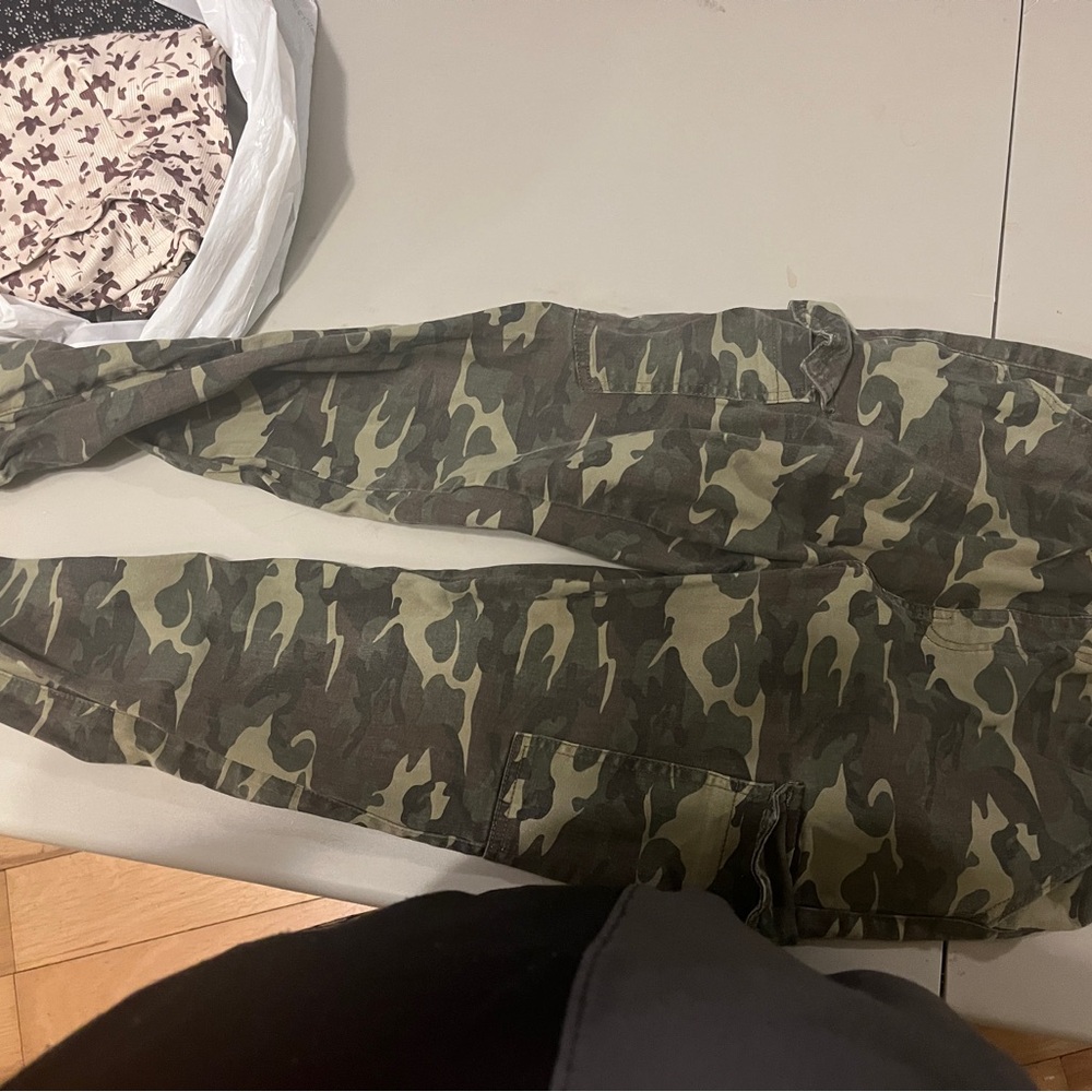Almost Famous Camouflage Cargo Pants